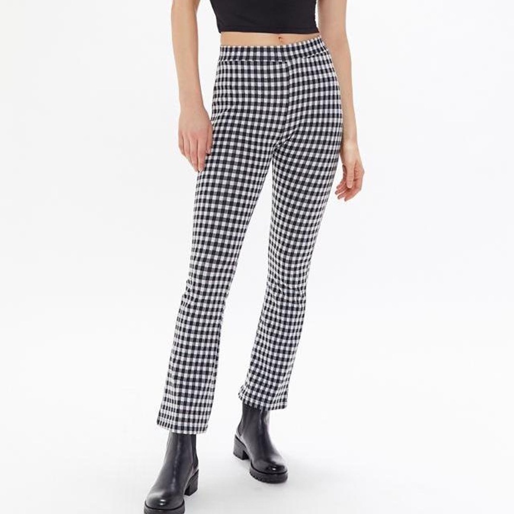 Urban Outfitters Black and White Checkered Pants